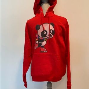 Jerzees Nublend Hoodie Size Medium Color Red